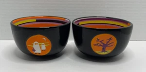 Ciotole in ceramica Halloween--5,25" x 3"--Set di 2 - Foto 1 di 5