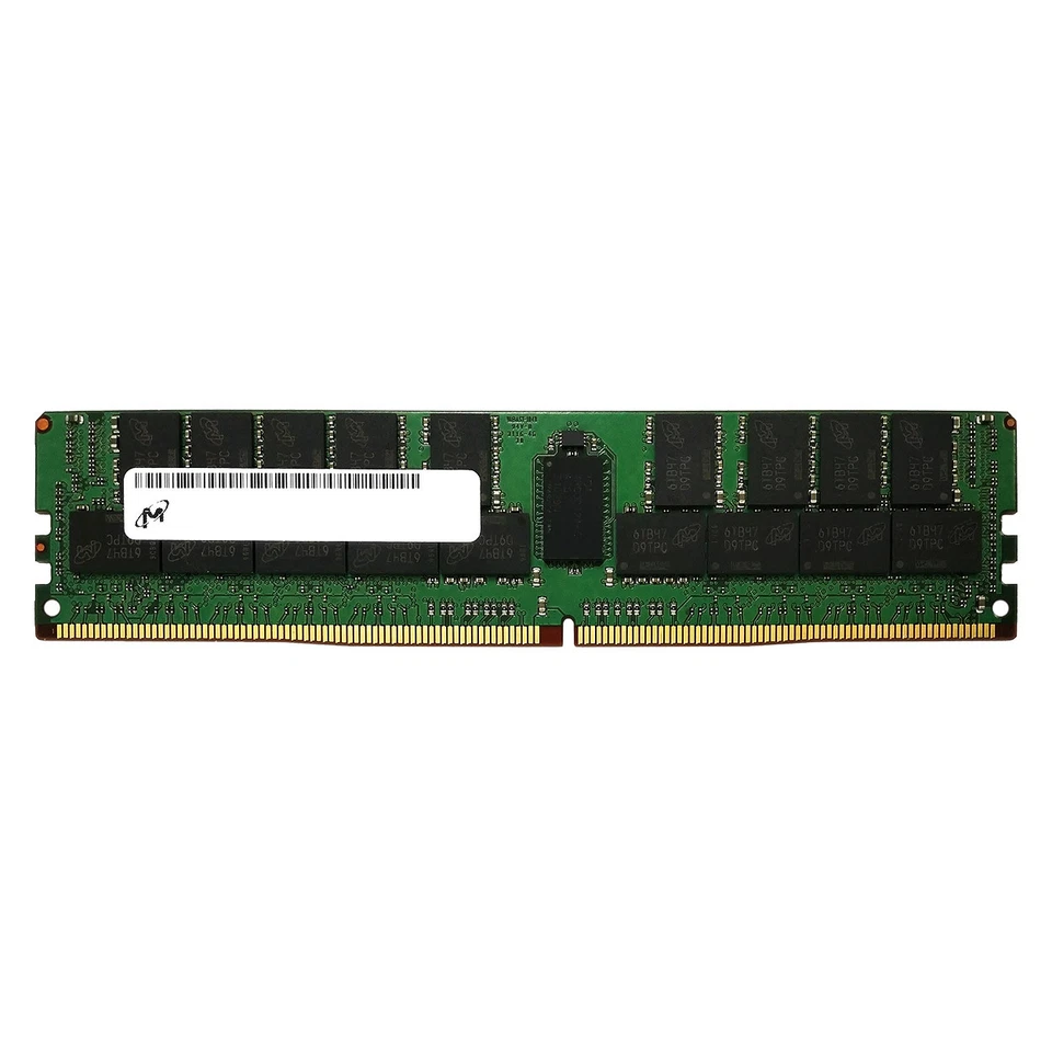 MICRON MTA72ASS8G72LZ-2G3 64GB 4Rx4 DDR4 19200 PC4-2400-LR LR SERVER MEMORY RAM - Image 1 of 1