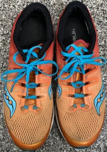 Saucony Freedom ISO Series Everun Men’s Size 12 Running Shoes Orange S20355-8 - Picture 1 of 6