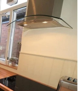 Baumatic BT6 3GL 3 speed & lights Cooker Hood Stainless Steel / - Picture 1 of 10