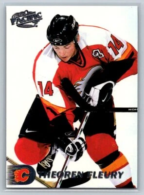 1998 Pacific #117 Theoren Fleury Calgary Flames - Image 1 of 2