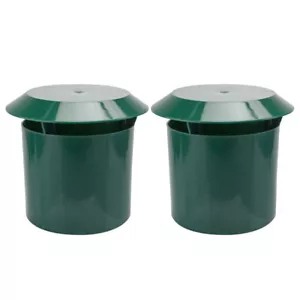 2 pcs Slug / Snail Trap Non Toxic Plastic Pest Catcher Box Safe for Home Garden - Picture 1 of 8