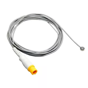 Reusable Adult Skin Temperature Probe 2pin Plug for Comen C50 C60 C70 C80Monitor - Picture 1 of 4