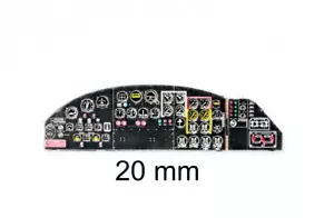 B-24 J LIBERATOR PE, 3D, QUADRO STRUMENTI COLORATO a EDUARD/HASEGAWA #73042 YAHU - Foto 1 di 1
