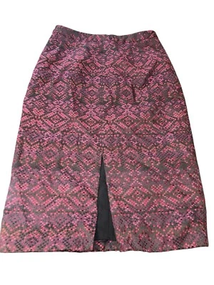 HALOGEN Women's Size 6 Pencil Skirt Geometric Print - Image 1 of 4