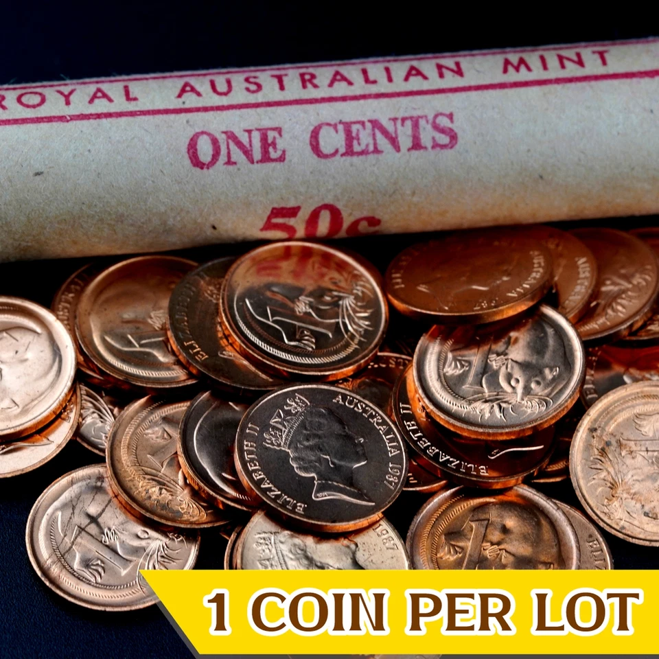 Moneda australiana de 1 centavo 1985-1991 (km78) - UNC, ¡moneda de Australia! 🇦🇺 Foto 1 de 1