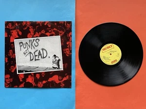 The EXPLOITED Punks not Dead LP Vinyl 1981 Punk SEC 1 st Secret Record Box NM 80 - Bild 1 von 8