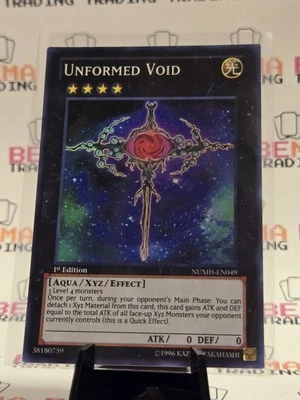 Unformed Void NUMH-EN049 Number Hunters 1st Edition - Image 1 of 3