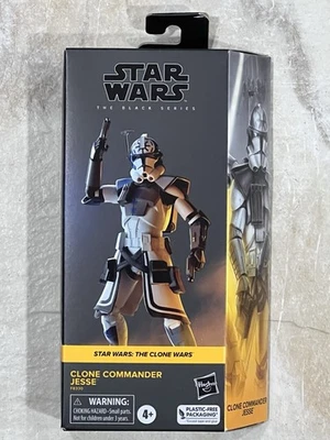 Figura de la serie Star Wars: The Clone Wars Blacks # 12: Clone Commander Jesse Foto 1 de 2