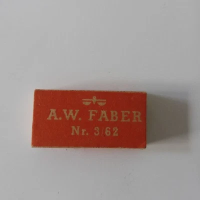 A. W. Faber 12 Rot Kopierminen für Füllstifte Nr. 3/62 Vintage Kart/Holz selten - Bild 1 von 4