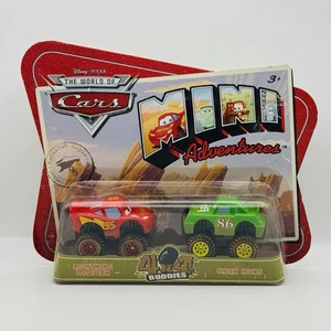 Disney Pixar Cars - Mini Adventures McQUEEN & GREEN CHICK HICKS - 4X4 Buddies - Picture 1 of 1