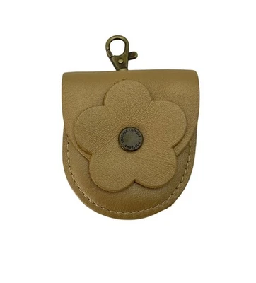 Portland Leather Goods Petunia Bolsa Cuero Flor Monedero Bolso Dije Foto 1 de 4