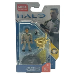 Juego de figuras Mega Bloks Construx Halo Captain Keyes serie 9 GCM25 2018 Mattel - Imagen 1 de 6
