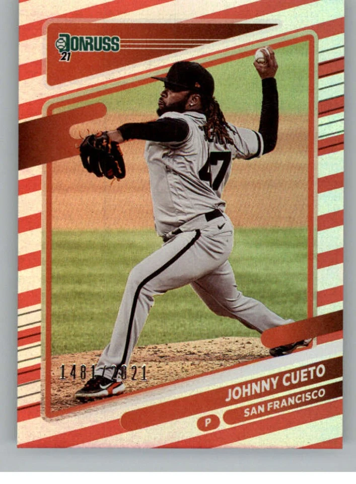 Tarjetas coleccionables de béisbol Donruss MLB PA 2021 ROJAS/PLATEADAS PFL 151-262 con variantes Foto 1 de 1