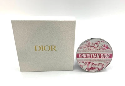 Christian Dior Cosmetic  Beauty Makeup Compact Double Face  Mirror ~ Pink Tiger - Image 1 of 4