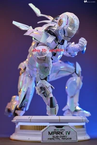 Neu Hot Toys MMS830D76 Iron Man 2 1/6 Mark4 polar irisierend geometrisch Ver LE - Bild 1 von 17