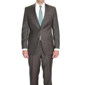 Giacca tuta blazer sportivo Alfani grigio antracite slim fit elasticizzato 38S nuova con etichetta - Foto 1 di 17