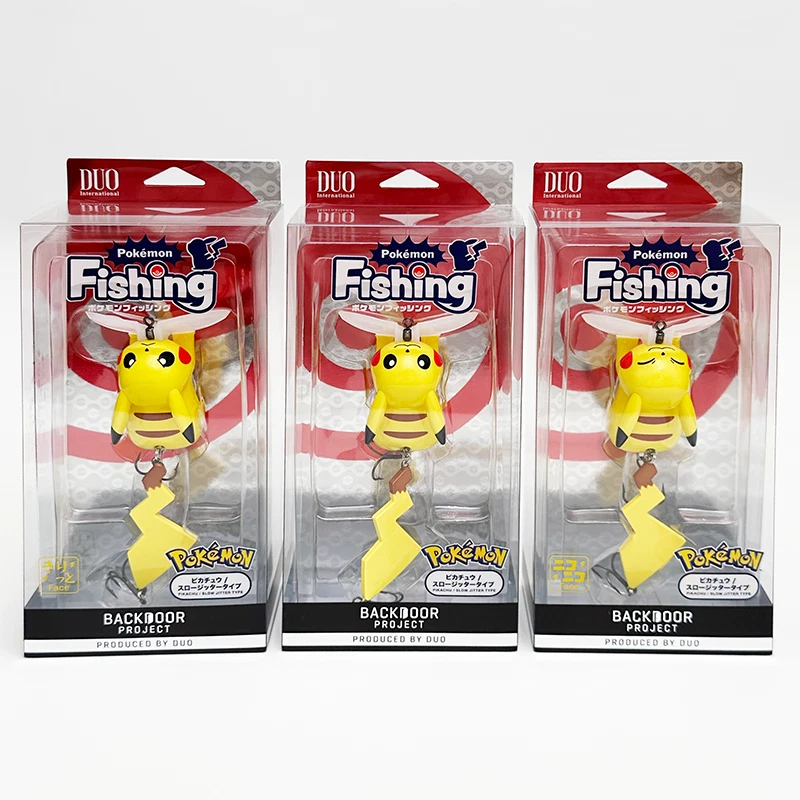 Duo Pokemon Fishing Lure Pikachu J SLOW JITTER TYPE Smile Face From Japan