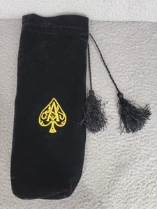 Portaborse Ace Of Spades Champagne Armand De Brignac in velluto lungo 14" - Foto 1 di 5