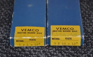 Vemco Drafting Machine Scales - 12" and 18" - Picture 1 of 3