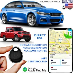 TRACKER DEVICE FOR VEHICLES MINI HIDDEN CAR LOCATOR GPS CAR TRACKER iOS NO FEES - Picture 1 of 8