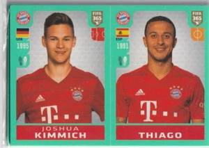Panini FIFA 365 2020 Autocollant N° 160 Joshua Kimmich - Thiago - Picture 1 of 2