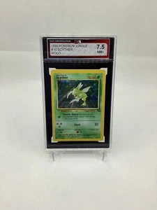 1999 Pokemon Jungle 10/64 Scyther Holo KSA 7.5 - Bild 1 von 2