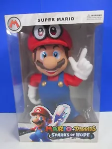 large 14" SUPER MARIO + RABBIDS SPARKS OF HOPE PVC FIGURE MODEL TOY nintendo - Picture 1 of 7