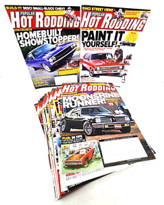 Popular Hot Rodding Magazine - 25 Issue Run (May 2012 - May 2014) Complete Year