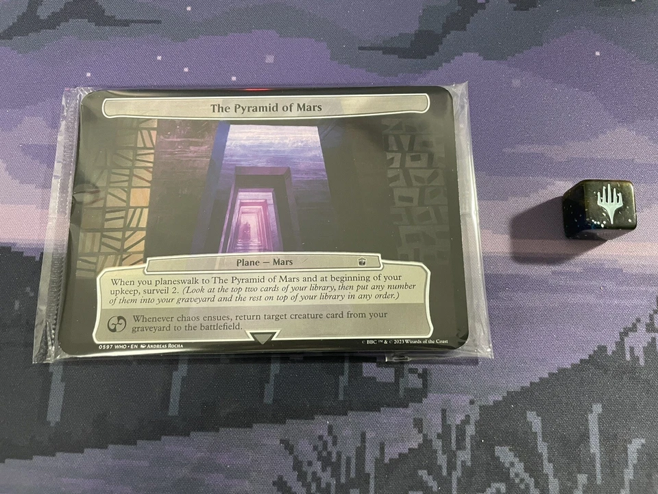 MTG Doctor Who Blast From the Past Planechase 10 Planes & Planar Dice Sealed - Image 1 of 1