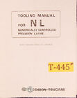 Tsugami Nl Lathe, Fanuc 6T, Tooling  Manual