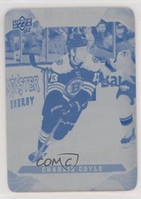 2019-20 Upper Deck MVP Printing Plate Cyan 1/1 Charlie Coyle #20 g8v