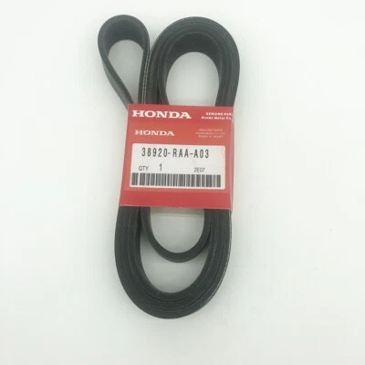 OEM Serpentine Drive Belt Fits For 2003-2007 Honda Accord 2.4L 38920-RAA-A03 US - Image 1 of 2