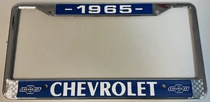 1965 Chevrolet License Plate Frame - Picture 1 of 1