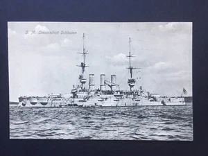 WWI GERMAN. POST CARD LINE SHIP SCHLESIEN -:- NICE ORIGINAL CONDITION. - Picture 1 of 2