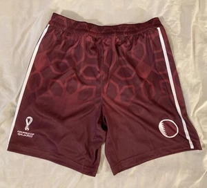 Qatar FIFA WORLD CUP Shorts Youth MEDIUM 10 / 12 Official Licensed Garment NWT - Picture 1 of 12