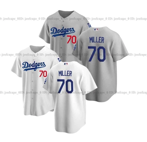 Mac Miller Baseball Jersey 2023 Season For Fan Dodgers Print S-5XL Cover