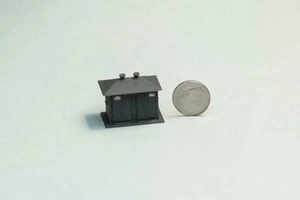 RTR UNPAINTED -Electrical Control Cabinet N Scale 1:160 Custom Designed Railroad - Imagen 1 de 12