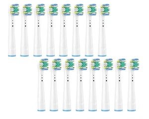 Pack de 16 recambios compatibles con cepillos eléctricos Oral-B - Floss - Imagen 1 de 7