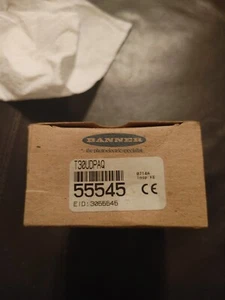 BRAND NEW Banner Engineering T30UDPAQ Ultrasonic Sensor U-Gage 12-24VDC 55545 - Picture 1 of 4