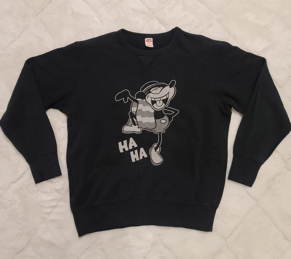 Uniqlo Disney Mickey Mouse Gallopin Gaucho Sudadera Mujer Grande Gráfico ¡RARO! Foto 1 de 4