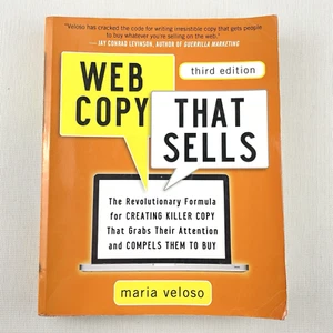 Web Copy That Sells By Maria Veloso Third Edition Paperback Book Copywriting - Picture 1 of 17
