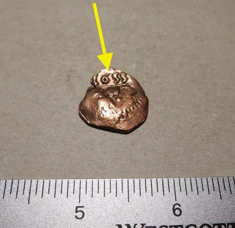 Very Nice 1655 'Pirate Cob Coin Spanish Colonial Era Maravedi !! #706-1655 Cover