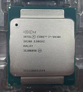 Intel Core i7-5930K 6-core 140W 15MB 3.50GHz LGA-2011 CPU processor - Picture 1 of 1