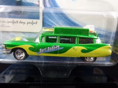 Johnny Lightning Surf Rods "Surf Daddies" Hot Rod Cadillac Hearse - Image 1 of 4