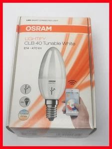 Osram LED LIGHTIFY E14 CLB 40 TUNABLE WHITE  470lm 220V  40W  NEW - Imagen 1 de 2