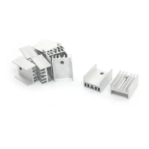 10pcs 20mm X 15mm X 10mm Refroidisseur Dissipateur Aluminium Fin Transistor - Photo 1/1