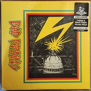 Bad Brains - Self Titled - Black/Yellow Triple Circles - Picture 1 of 1