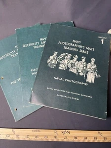 Vintage Naval Training and Education Books Late 70's through 93 - Picture 1 of 17