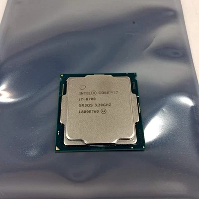 Intel Core i7-8700 3,20 GHz 6 núcleos SR3QS 12 hilos LGA 1151 Foto 1 de 2